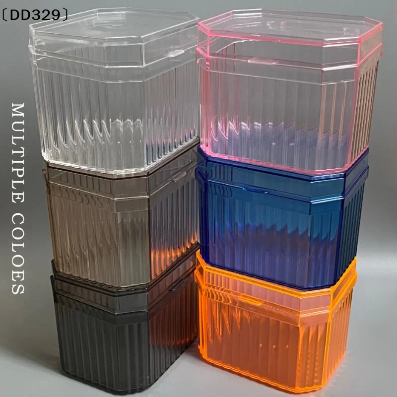 1Pcs Multifunctional Storage Box For Storing Makeup Cotton Cotton Swabs Hair Cords Hair Clips Tissues And Other Items〔DD329〕