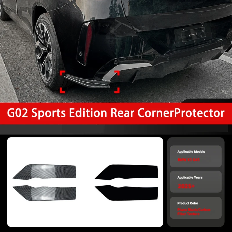 Applicable to 2025 BMW BMW X3 G45 M Sport rear corner car rear corner car sticker cross-border modification