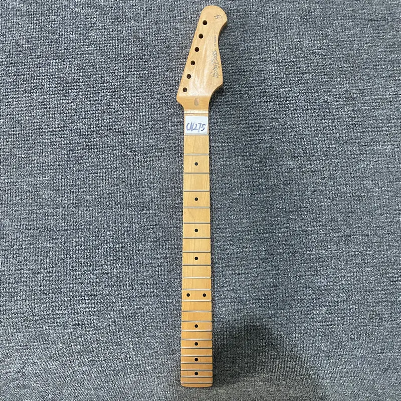 CN275CB275 Unfinished Electric Guitar Kits Solid ASH +Quilted Maple Body with Maple Neck One  Set for DIY Replacement