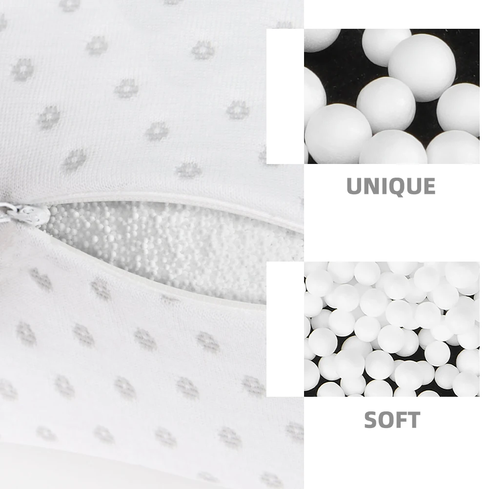 حشوة كيس الفول من الخرز الرغوي لكراسي كيس الفول، وسادة دعم ناعمة ومريحة، عبوة خرز