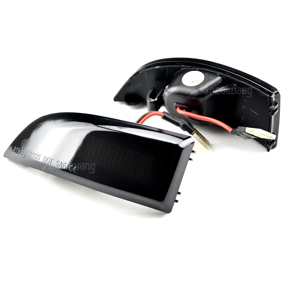 For Renault Megane 3 MK3 III Scenic III Fluence Latitude Safrane Samsung SM5 Dynamic Turn Signal LED Side Indicator Mirror light