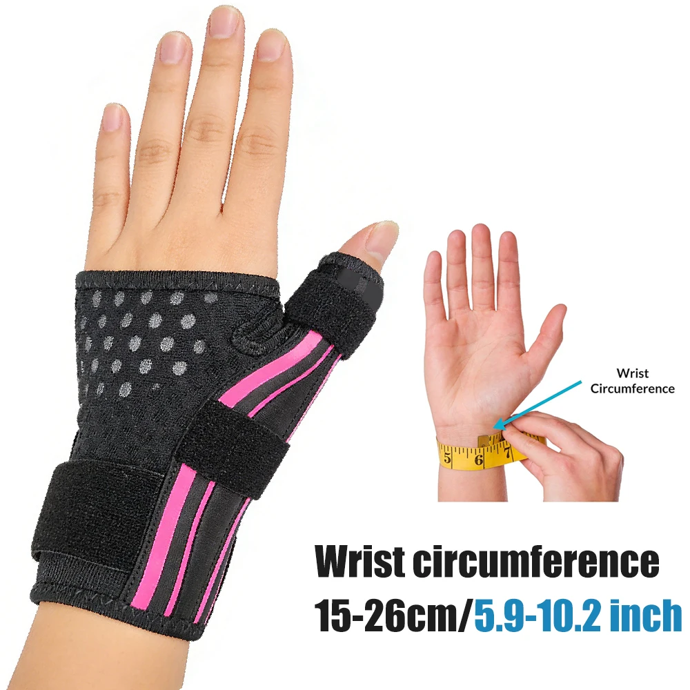 1PCS Thumb & Wrist Support Brace for Men & Women (Left & Right Hands),Breathable Adjustable Thumb Spica Splint for Carpal Tunnel