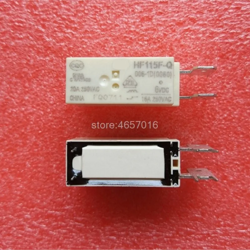 

HF115F-Q 006-1D 6V 20A 250VAC RELAY