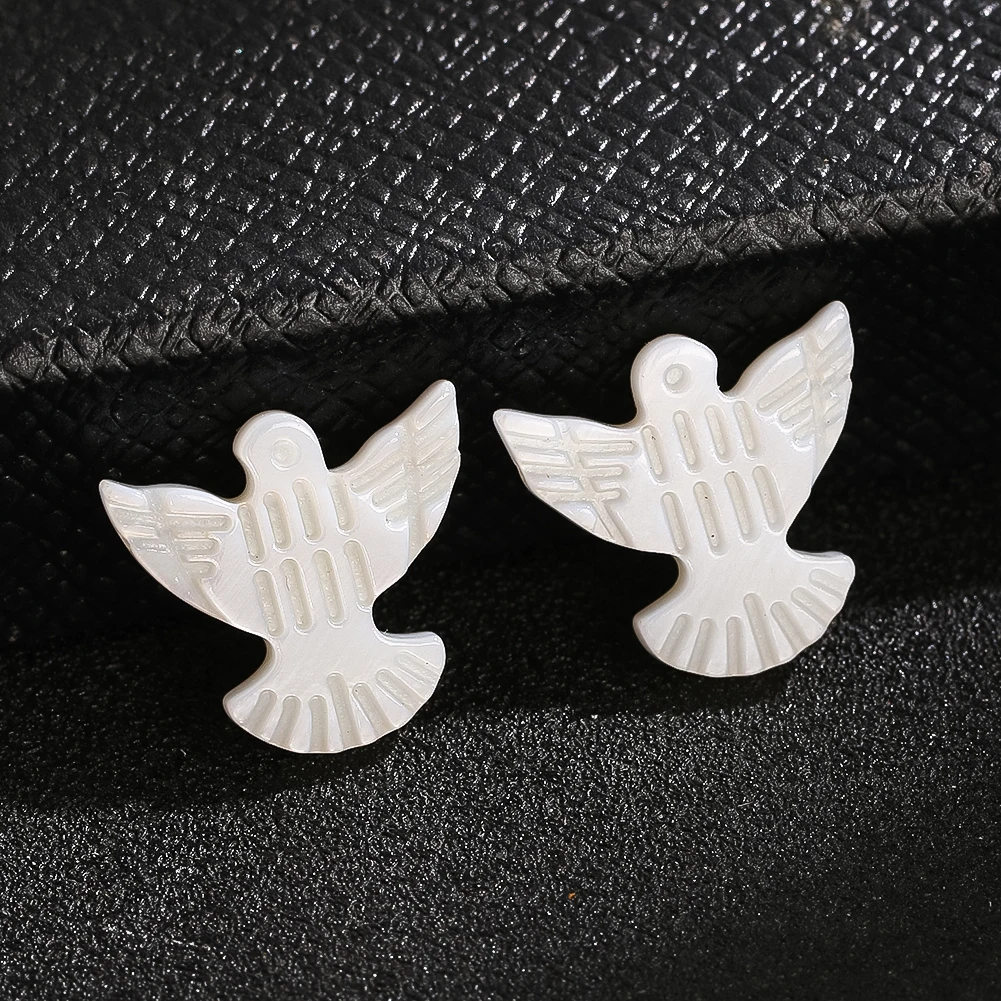 Natural White Shells Charm Beads for DIY Jewellery Making