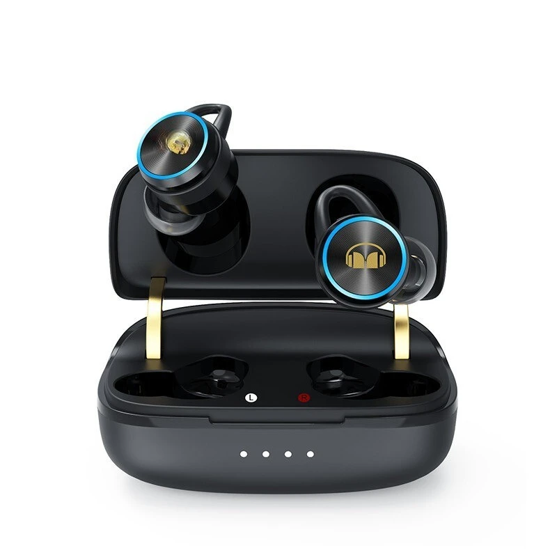 

Bluetooth headset, in-ear new professional-grade call noise reduction, special for sports, long battery life
