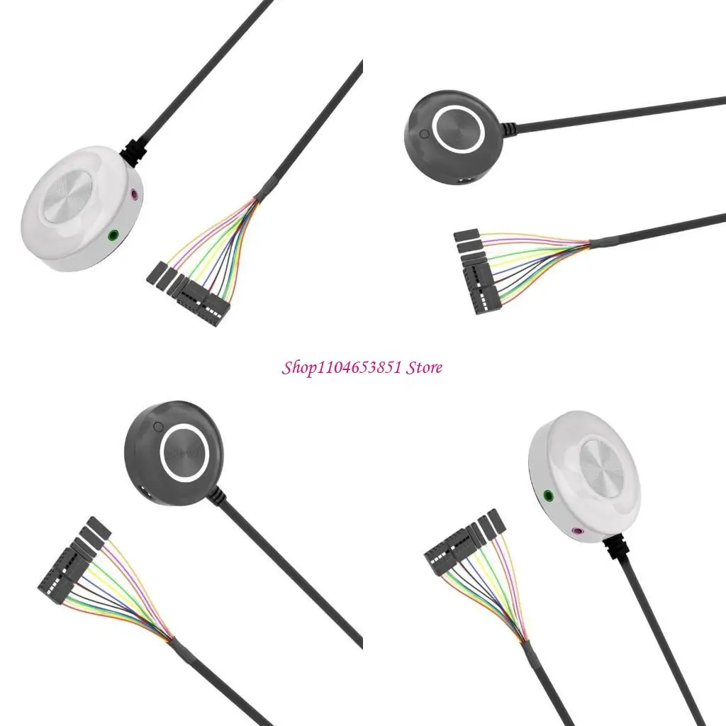 

External Power Button for Desktop Computers Providing Quick Starts and Easy Installation Plugs Play