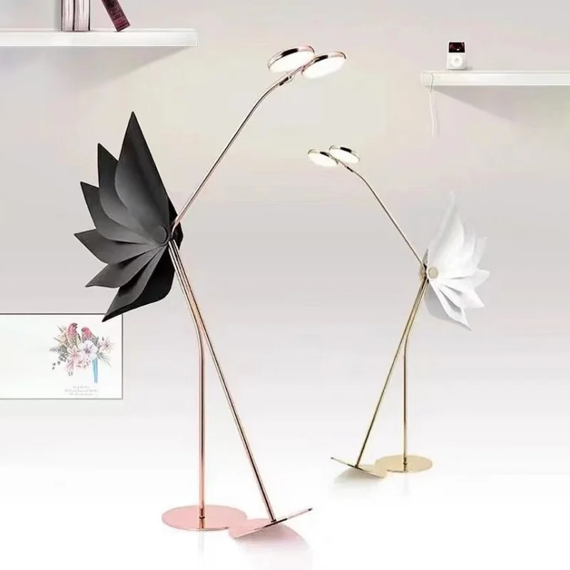 Nordic Style Flamingo Floor Lamp Creative Ostrich Lighting For Living Room Hotel Study Bedroom - Hot Selling Stylish Design