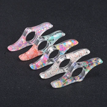 Marcapáginas de Soporte transparente para el pulgar, suministros escolares, esparcidor de ayuda para leer, soporte de página para libros, accesorios para libros