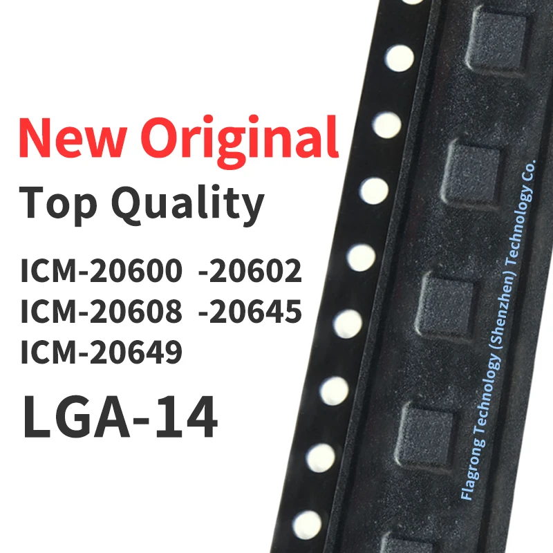 1 pieza ICM-20600 ICM-20602 ICM-20608 ICM-20645 ICM-20649 LGA-14 Chip IC nuevo Original