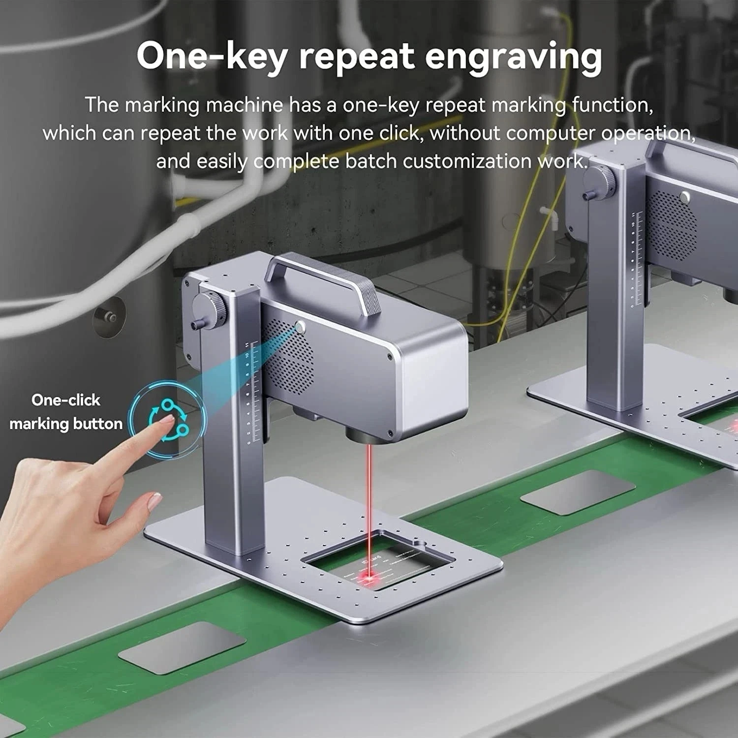 آلة الوسم بالليزر Atomstack M4 - الدقة والقابلة للحمل #4