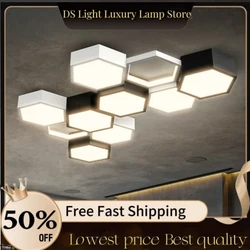 Ultrathin Triangle Ceiling Lights lamps for living room bedroom lustres de sala home Dec LED Chandelier ceiling