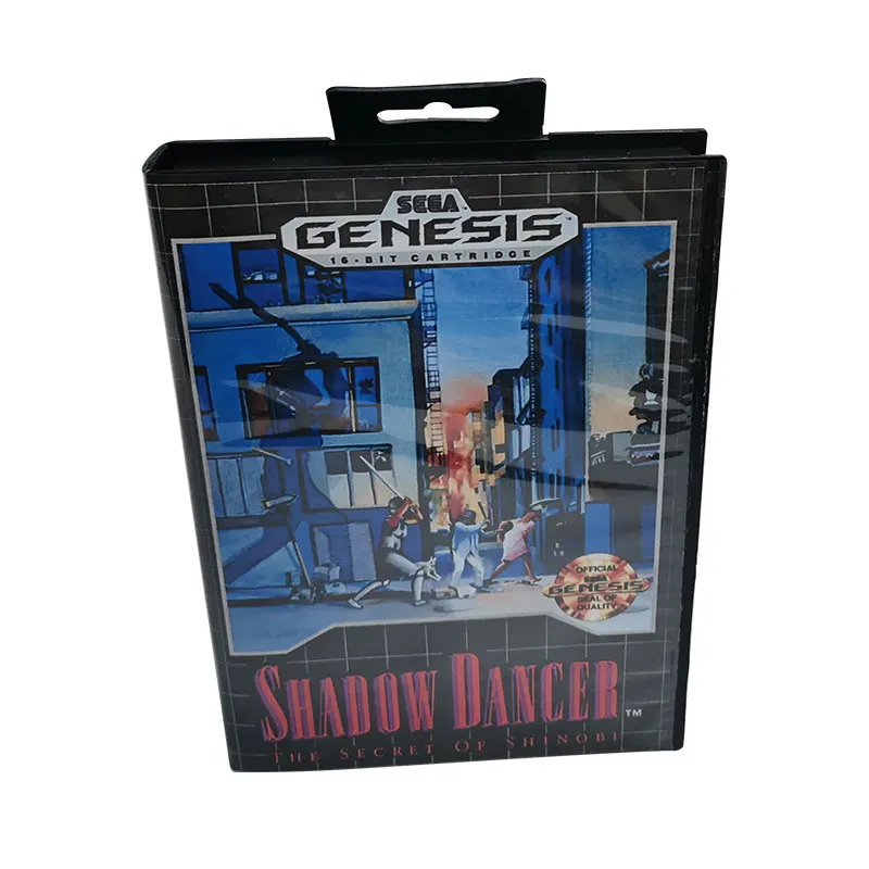 Cartuccia di gioco a 16 bit -Scheda MD Shadow_Dancer per console per videogiochi originale Genesis/Mega Drive PAL e NTSC