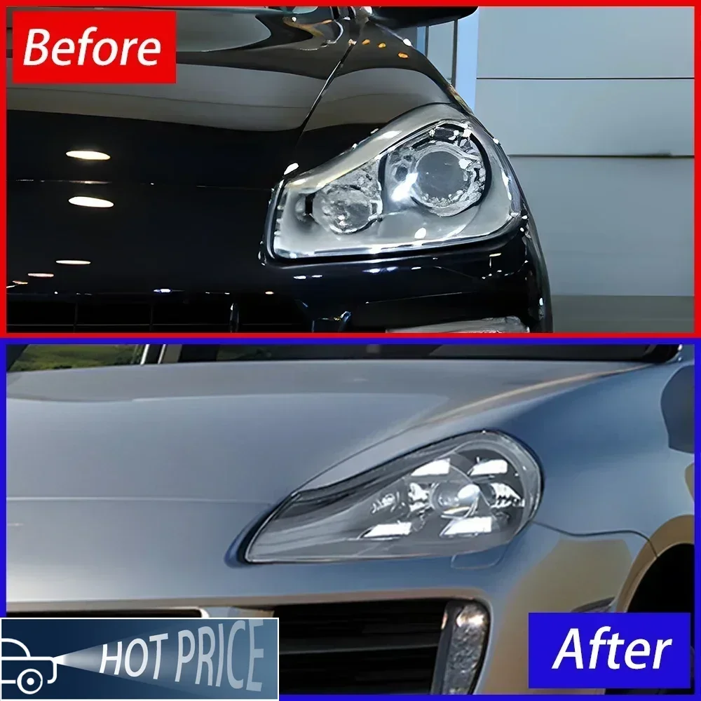 

Car Front Lamps for Porsche Cayenne 2007-2010 Led Auto Headlights Assembly Upgrade 2021 High Configure Matrix Design Accessories