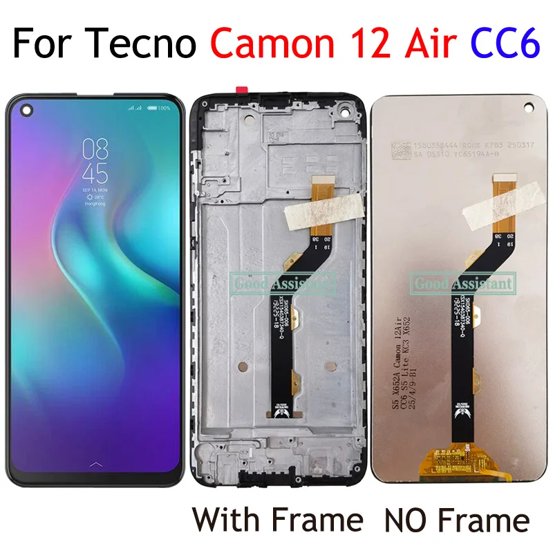 استبدال شاشة لمس كاملة 6.6 بوصة للهاتف Tecno Camon 12 Air CC6 – تقييم شامل ونصائح عملية