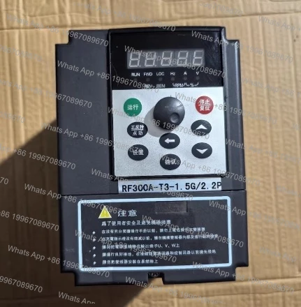 

RF300A-T3-1.5G/2.2P inverter 380V-1.5KW test function is good