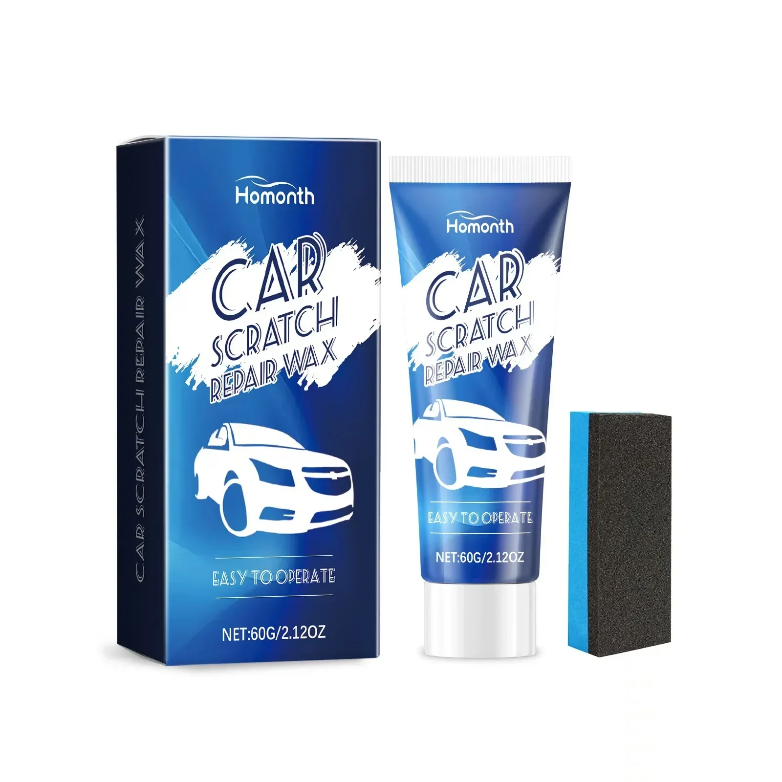 60ml Car paint protection wax, car paint polishing scratch maintenance, paint surface refurbishment, polishing wax