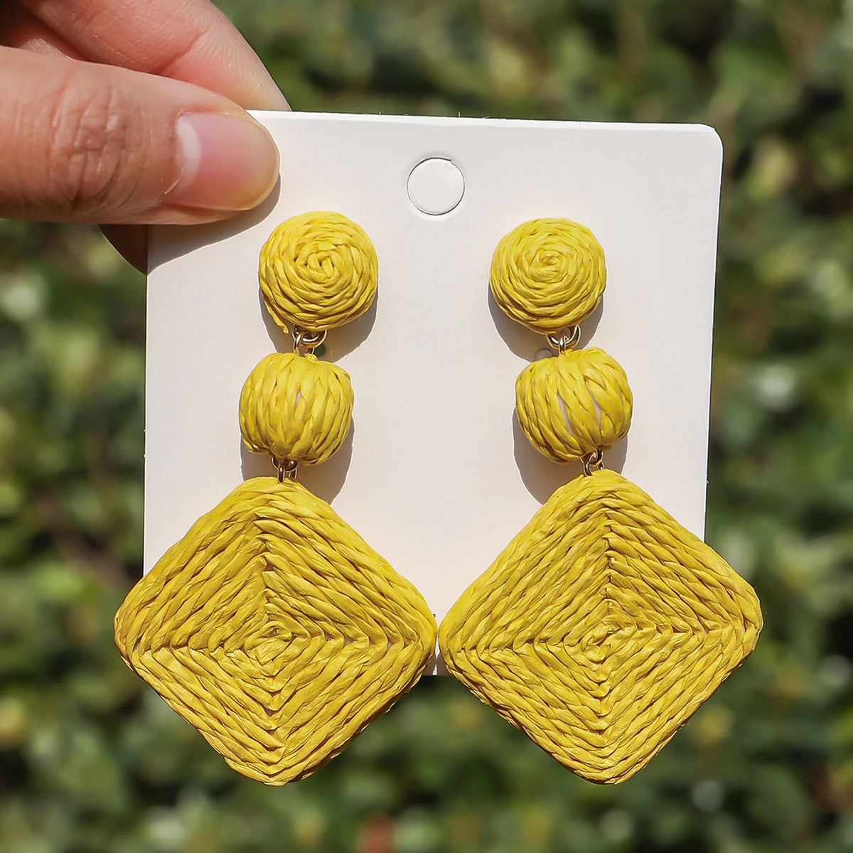 Brincos de Franjas Quadradas e - Women'S Affordable Accessories avaliação e preço