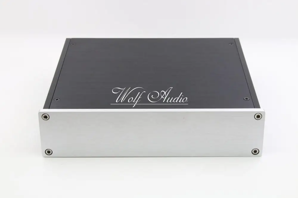 

D-2205 Headphone Enclosure Full Aluminum AMP Chassis DAC Box Premplifier Case