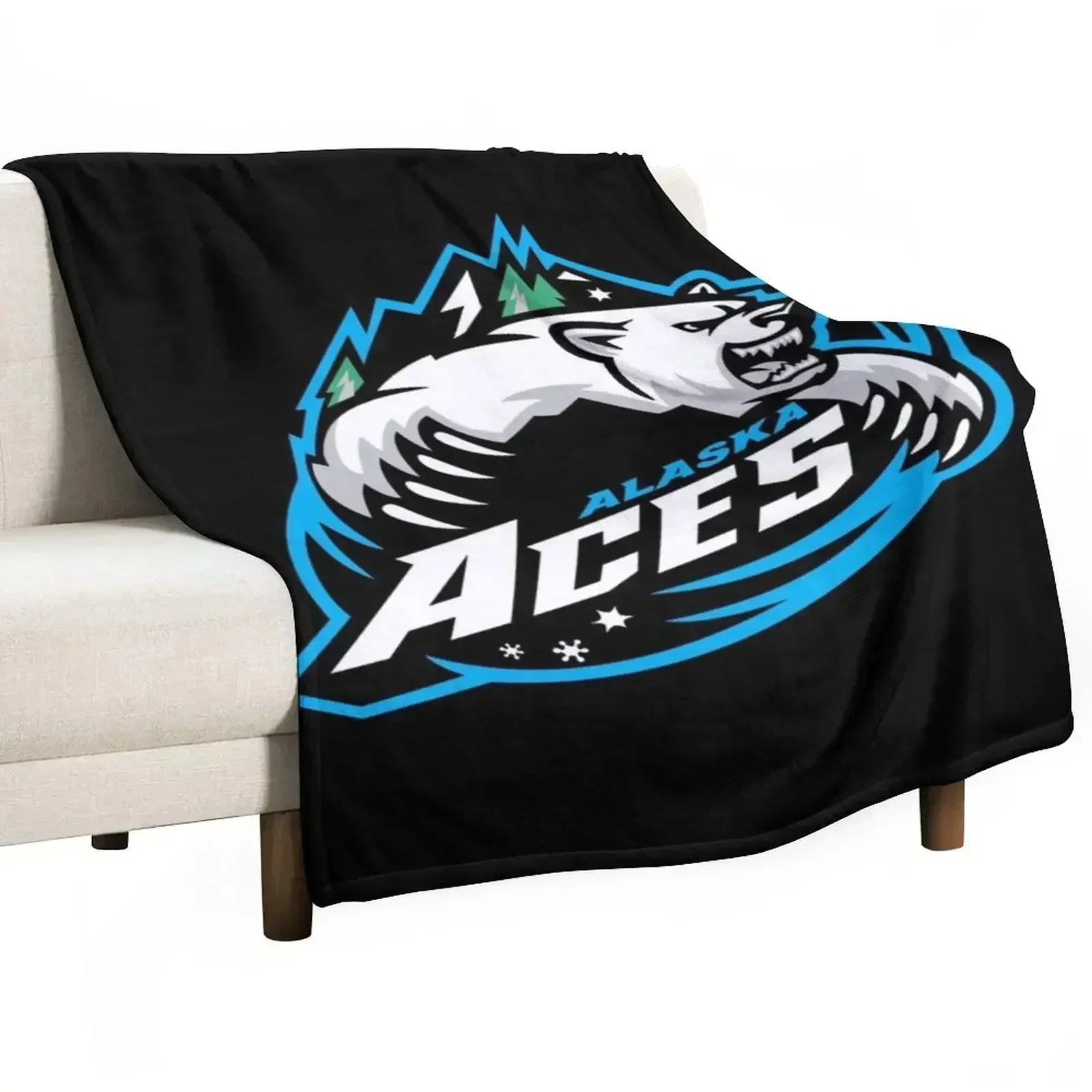 alaska aces Throw Blanket Furry halloween Loose Summer Beddings Warm Soft Blankets
