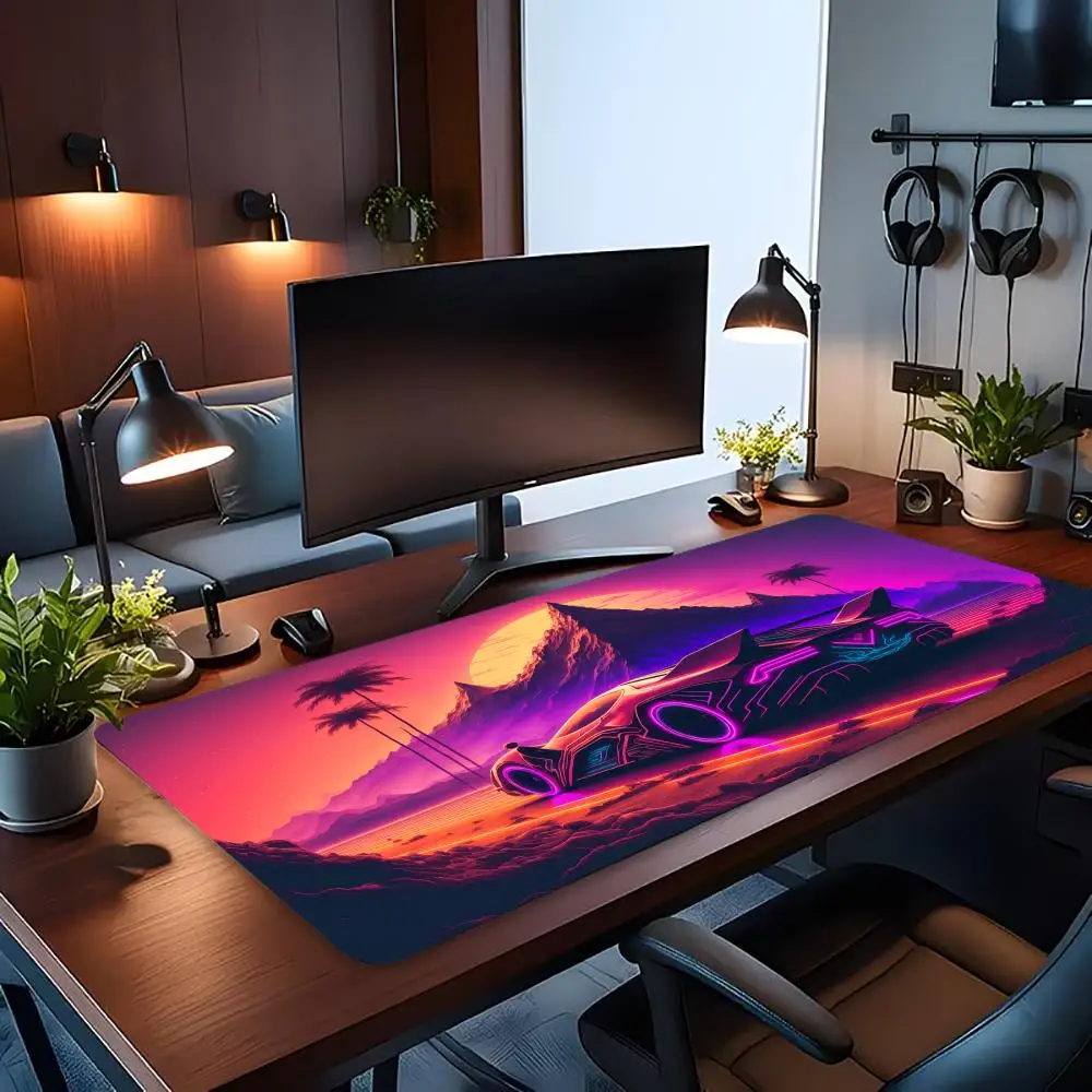Super sports car Hot-selling Large size Mouse Pad Laptops Gaming Deskmat  Mousepad Anime Office Carpet Keyboard Rubber material