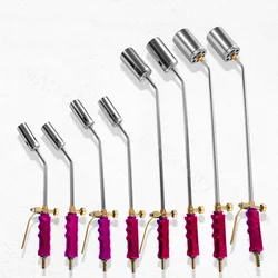 Liquefied Gas Torch Single Double Switch 30/35/50/65 Type Heating Torch Gas Burner Welding Flame Blow Heating Gun Blowtorch