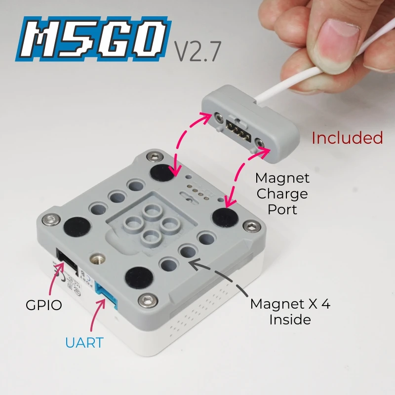 Imagem -03 - Kit Inicial M5stack Officia M5go Iot V2.7