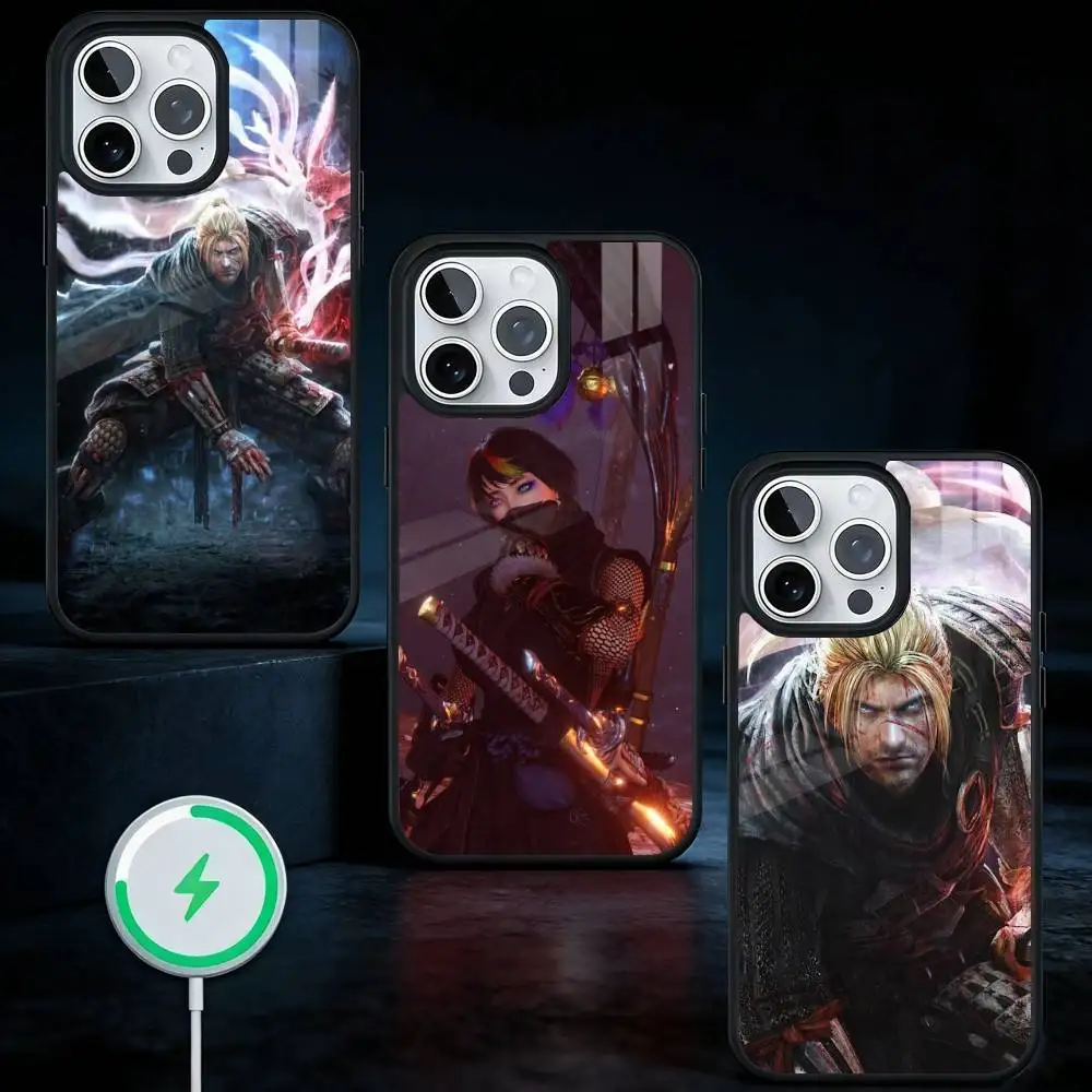 

Game N-Nioh Phone Case For iPhone17,16,15,14,13 Plus,Pro Max Magnetic For Magsafe Wireless Charging