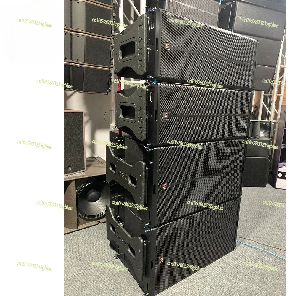 LA-6 Dual 12-inch Passive/active Line Array Speakers 800W Dj Sound System