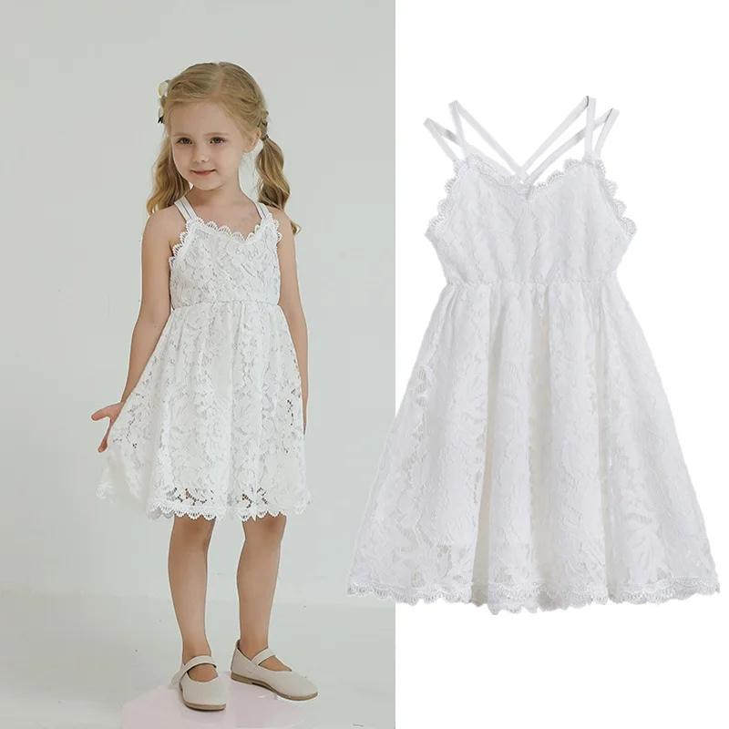 Lace Girls Princess Dress Fluffy Cake Smash Dresses Kids Christmas Party Costume Wedding Birthday Tutu Gown Children Clothing