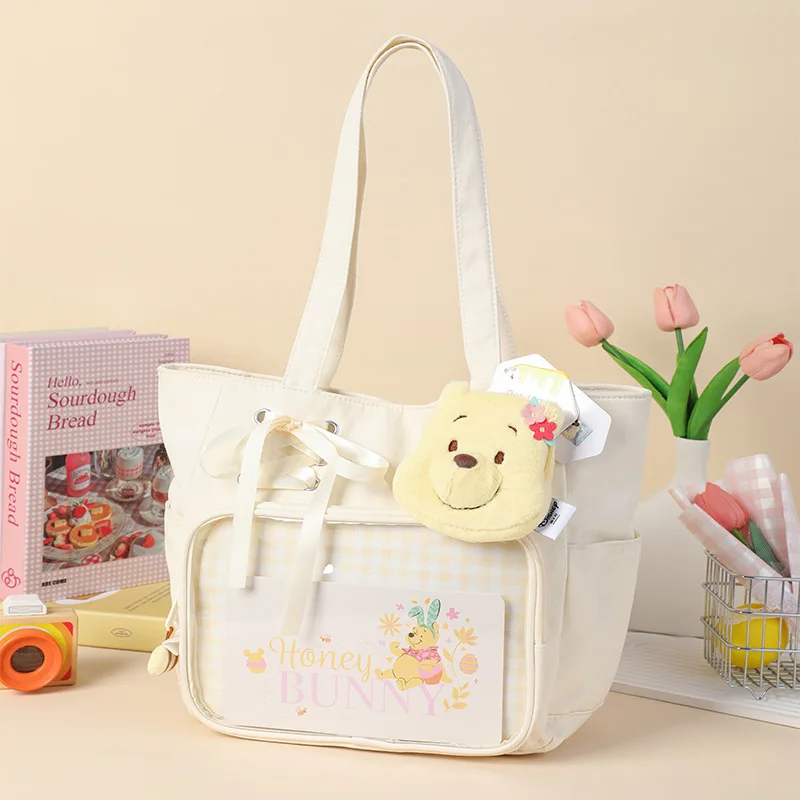 Disney Stitch Strawberry Bear Summer Shoulder Bag Coin Purse Outdoor Commuter Bag - Cute Cartoon Bag Gift For Girls