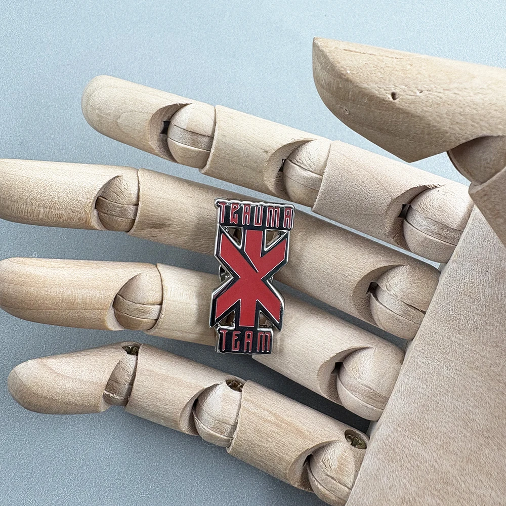 Punk 2077 Trauma-Team Logo Enamel Brooch Game Peripheral Metal Lapel Pin Fashion Accessory Emergency Medical Rescue Fans Gift So - Image 6