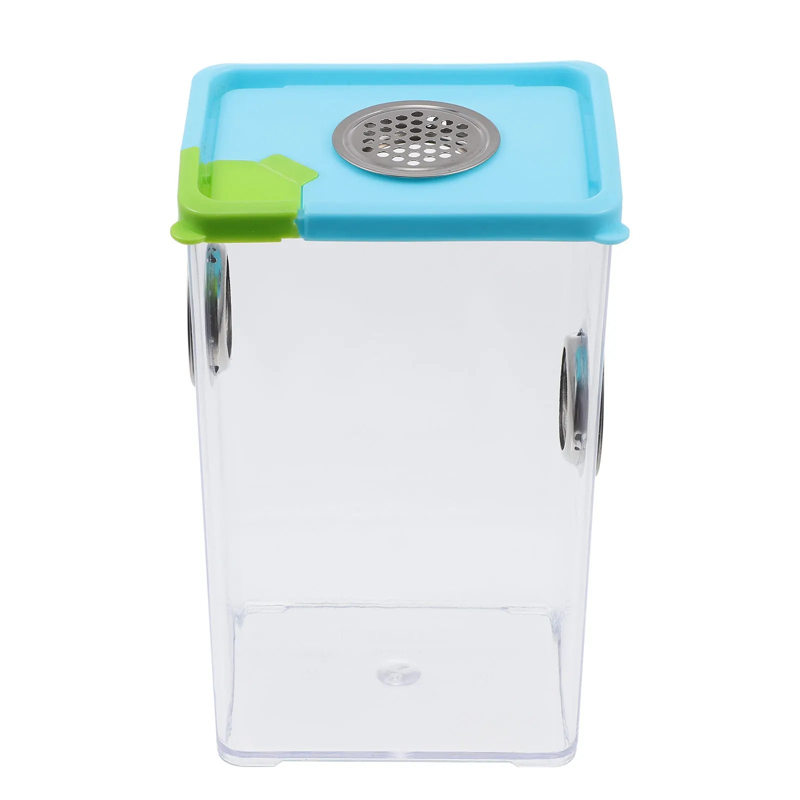 

Insect Feeding Box Transparent Reptile Breeding Container For Spider Lizard Frog Turtle Corn Snake Clear Escape-Proof Pet