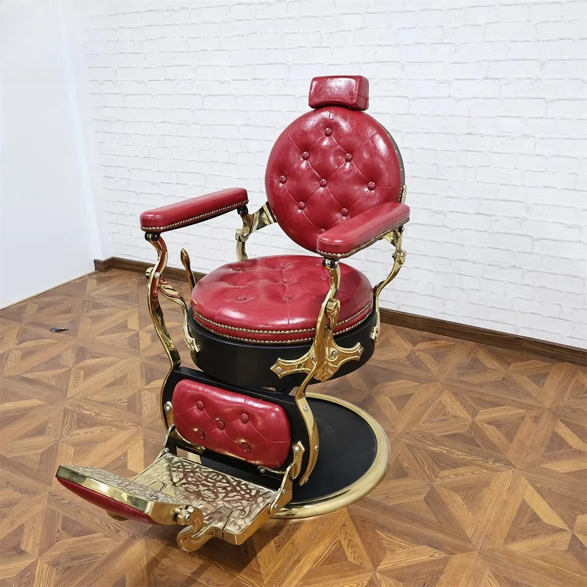 

Barber Chair Cutting Chair Barbershop Equipment High End Barber Shop Hair Salon Equipment Antique Hairdressing Professional