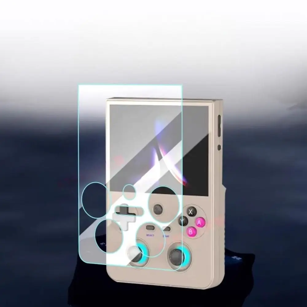 Высококачественная защитная пленка HD для экрана, полноэкранная, устойчивая к царапинам, из мягкого ПЭТ-материала для игровой консоли Anbernic RG477V