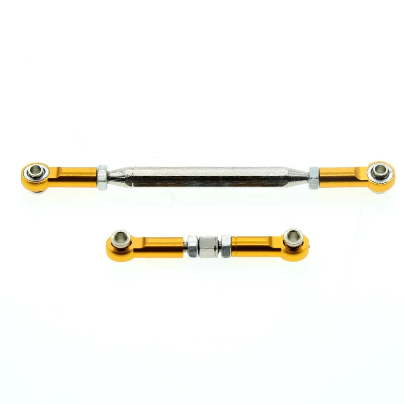 1 Set Metal Adjustable Steering Linkage Servo Link Pull Rod Turnbuckle for MN D90 99S MN-90 FJ-45 1/12 RC Car Crawler Dropship