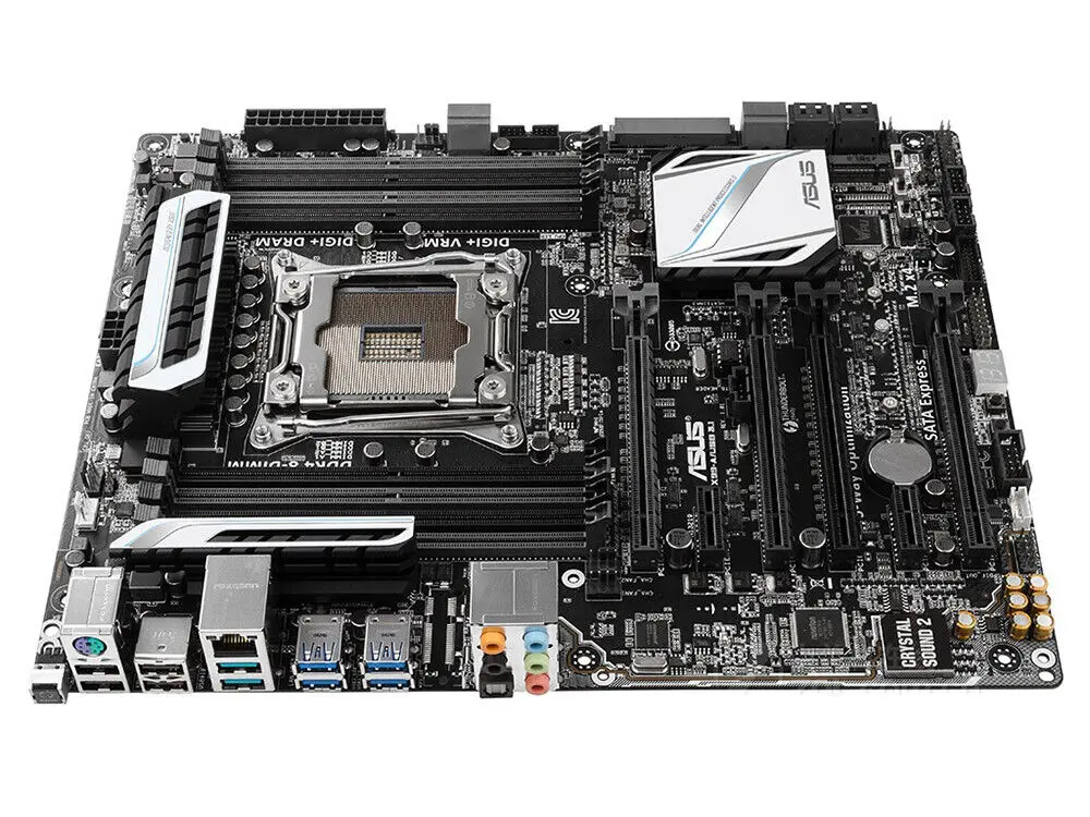 FOR ASUS X99-A/USB3.1 LGA 2011-V3 Intel X99 SATA3 USB3.1 RJ-45 Motherboard With I/O