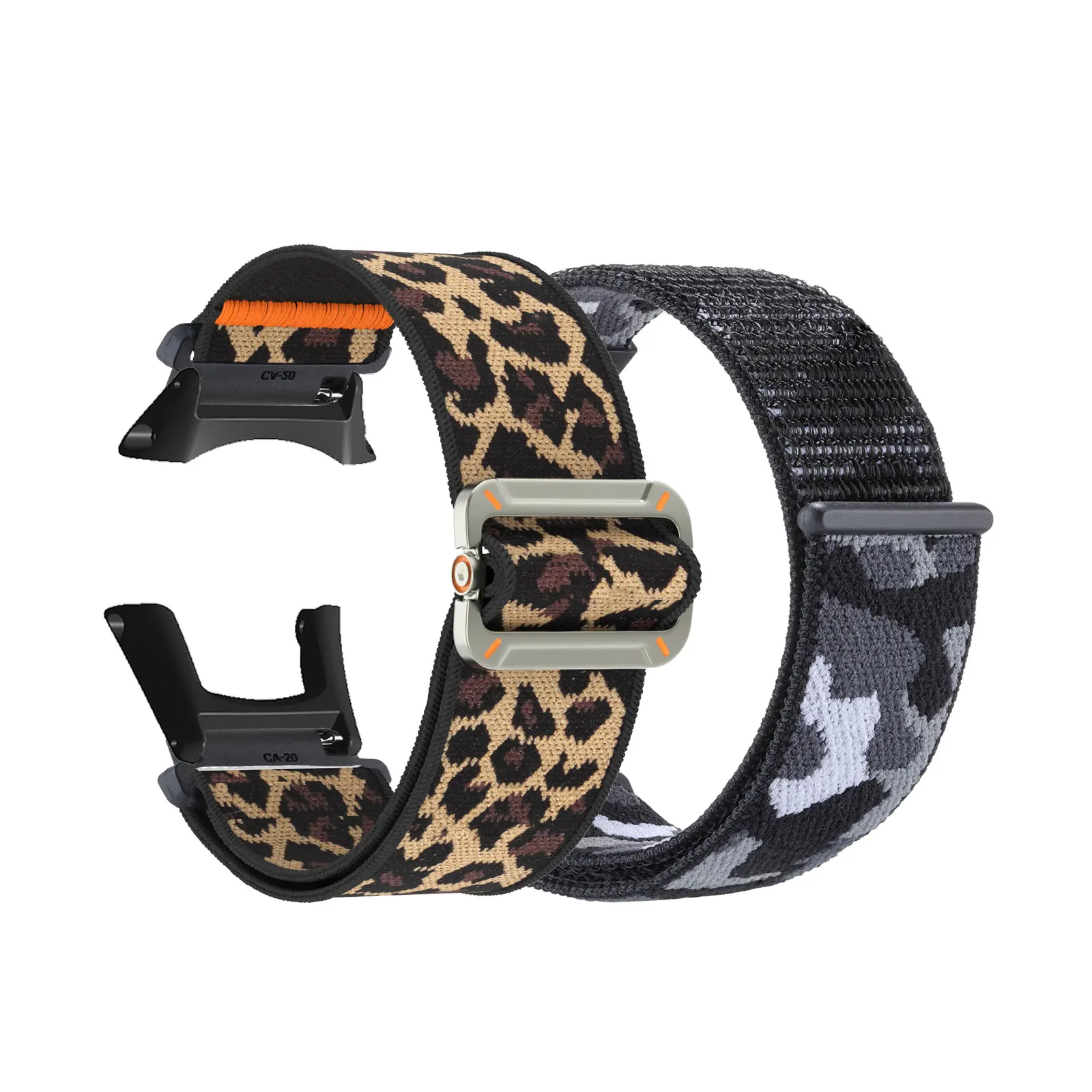 

2pcs Nylon Bands for Sunnto Ambit 3/3 sport/3 run Band, Elastic Nylon Sports Strap