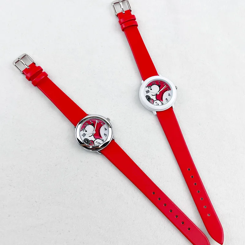 

New Snoopy Anime Dog Cute Cartoon Watches Waterproof Watches Casual Watch Children Watch Boys and Girls Birthday Gifts