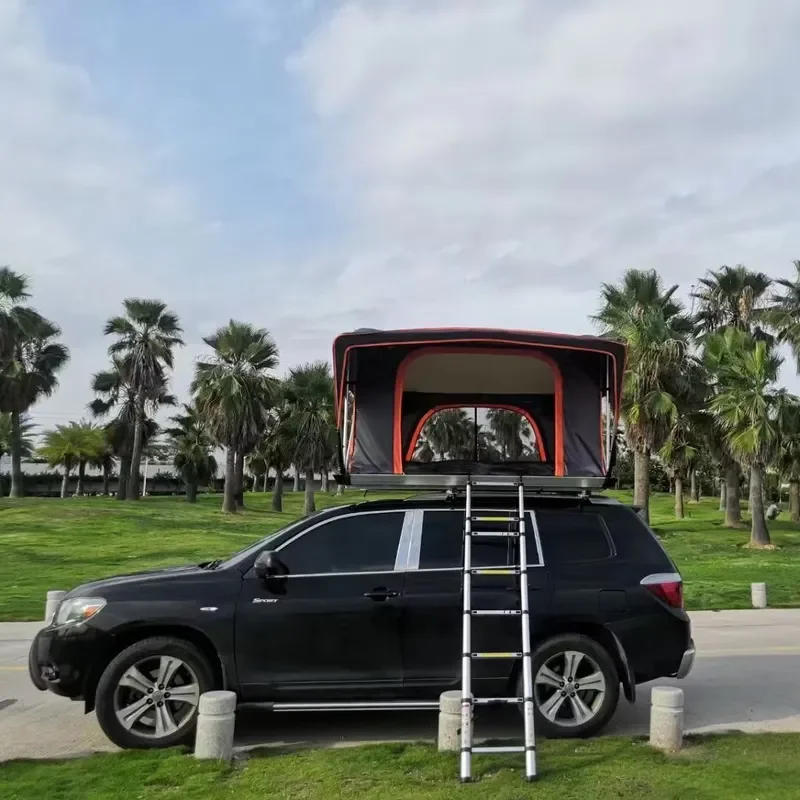 Buy 2 Person 4wd Light Weight Car Camping Folding Soft Shell Roof Top Tent