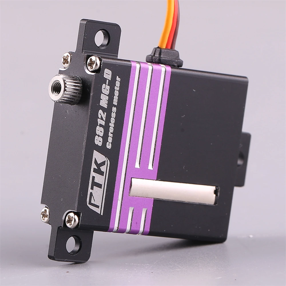 PTK 8812 MG-D ดิจิตอลเซอร์โวเกียร์โลหะเซอร์โวมอเตอร์ชั้นเดียวกันกับ KST X10 สําหรับเครื่องบินรุ่น RC เครื่องบินปีกคงที่