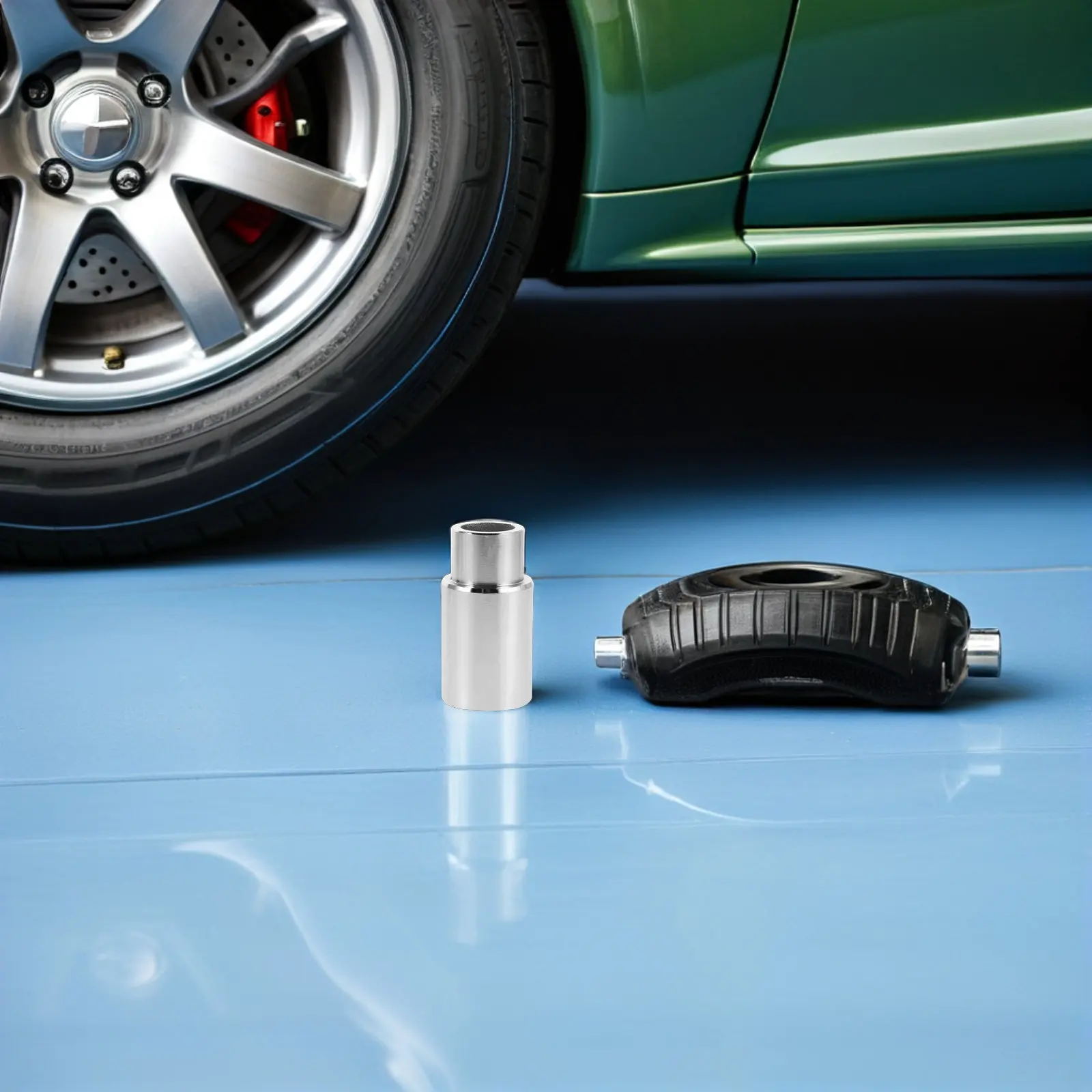 Car Lift Heightening Column Heavy-Duty Metal Stable Height Pad Garage Repair Lift Tray Accessory Jack Tray Stabilizer Vehicle
