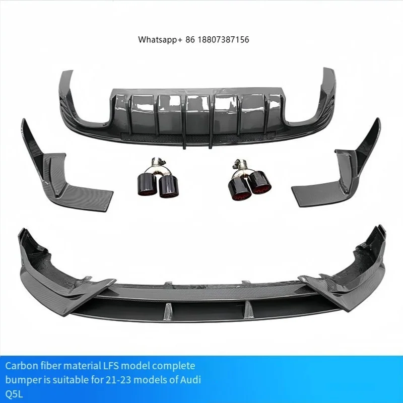 Suitable for 21-23 Models ofAudi Q5L Upgraded and Upgraded Carbon Fiber Material Small Surround Complete Body Kit