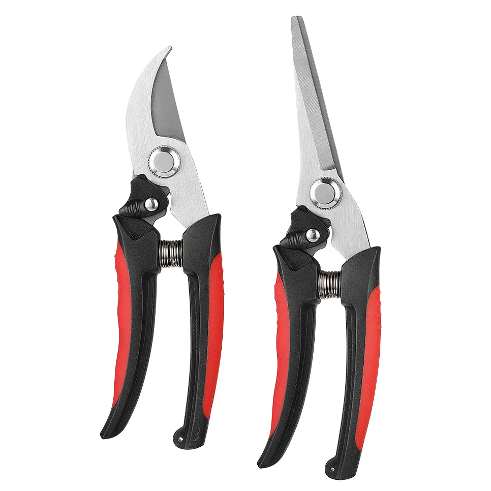 Multipurpose Gardening Pruning Trimming Fruit Tree Grafting Grape Picking Scissors Pepper Trimmers Stainless Steel Blade