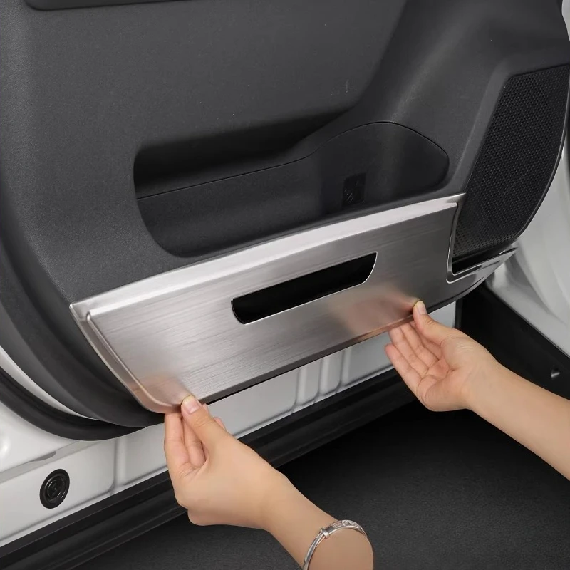 for Toyota RAV4 2026 Car Door Anti Kick Plate Cover Stainless Steel Anti-scratch Door Edge Protector Car Interior Trim Accessoy detail image 1