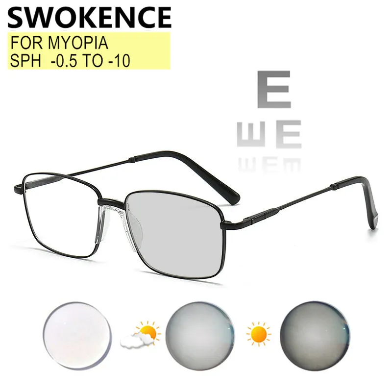 

Ochki dlya blizorukosti i astigmatizma retsept individualnyy sfera -0.5 do -8.0 tsilindr -0.5 do -2.0 muzhchiny zhenshchiny modnye ramki iz splava linzy blokiruyushchiye siny svet ili fotokhromnyye F641