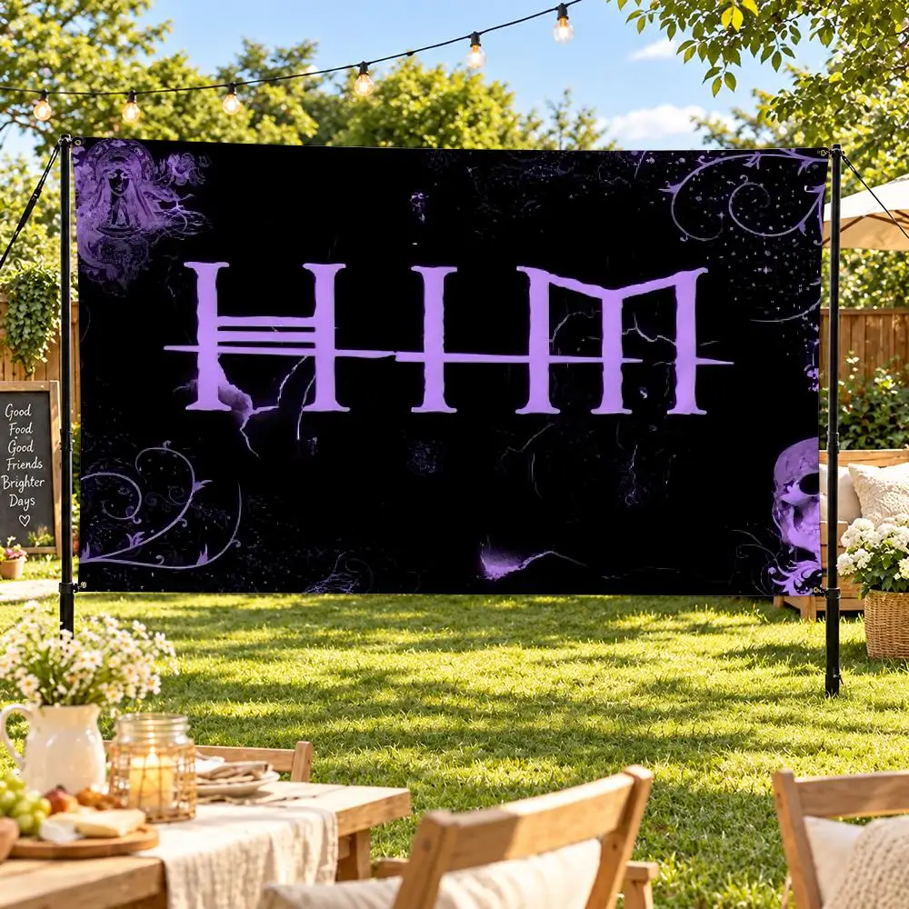 His Infernal Majesty Flags Suitable For Party Club Outdoor Interior Wall Art Decoration Banner Fans Gift