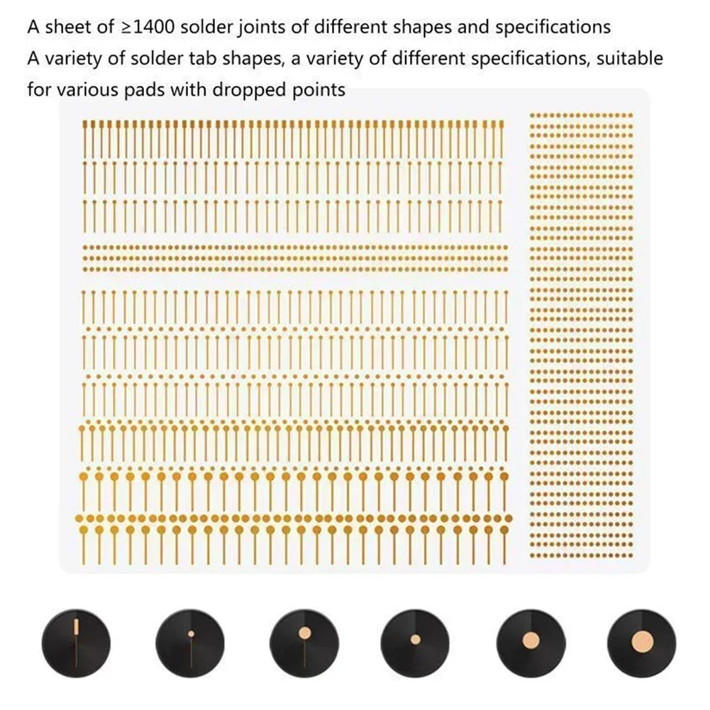 Connectors Solder Tab Rework Pad Welding- Point Repair For Phones IC- Pad For BGA- PCB For Mobile Phone Maintenance