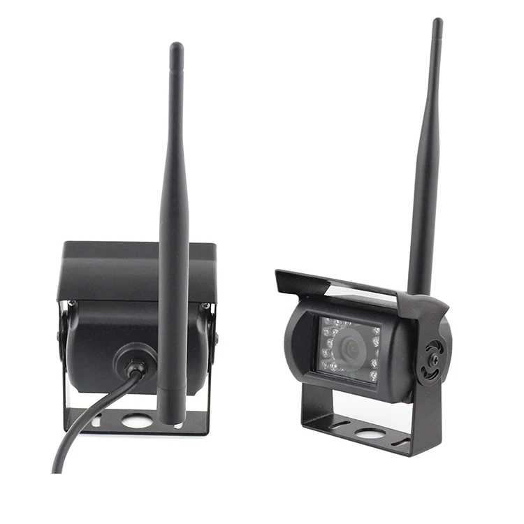 24 V voor bus en vrachtwagen Draadloze achteruitrijcamerakit 7 inch draadloos achteruitrijcamerasysteem