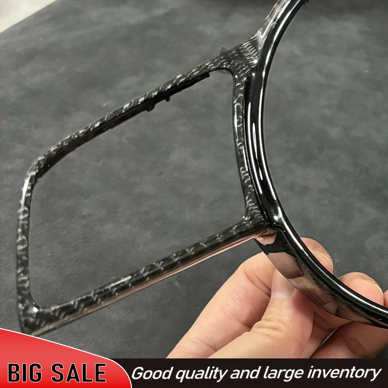 Car Accessories For Audi A4 B9 A3 8Y carbon fibre Frame Steering Wheel Assembly Accessories