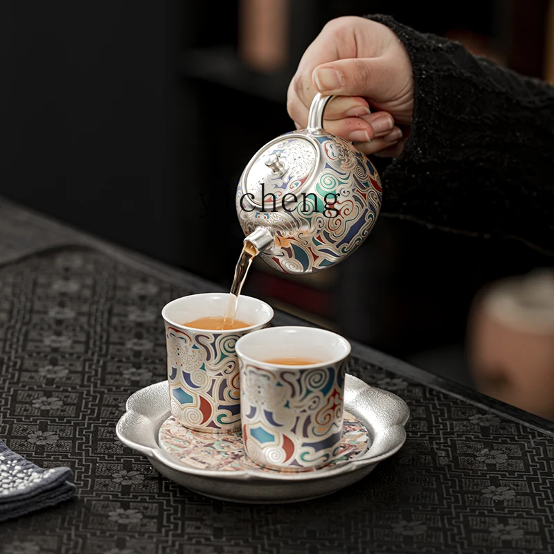 CB-8  Tea Set Gift for Elders, Teachers, Company Business Gifts, Souvenirs